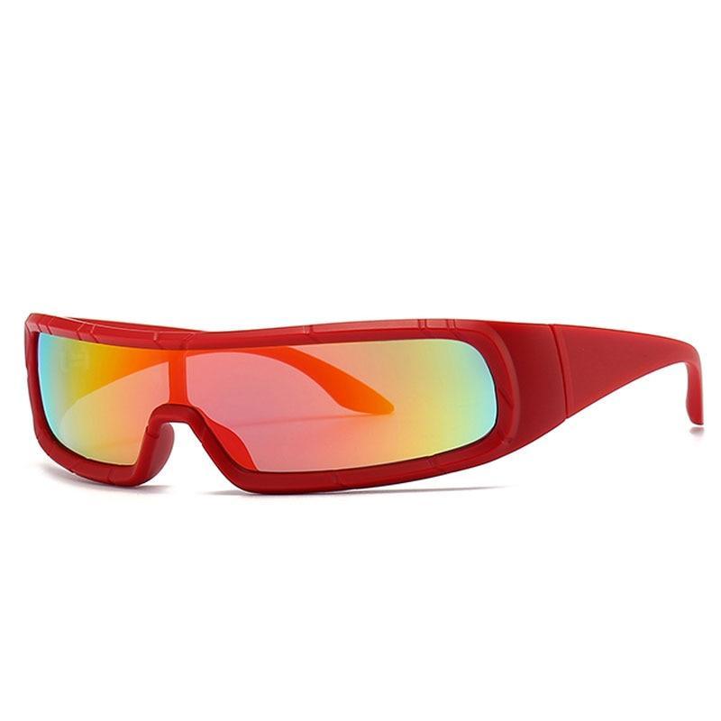 Knox Retro Wrap Around Sunglasses - Rad Sunnies