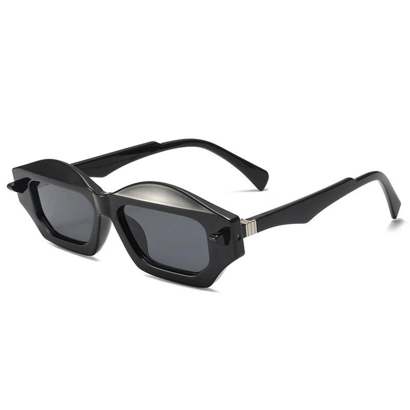 Leona Retro Rectangle Sunglasses - Rad Sunnies