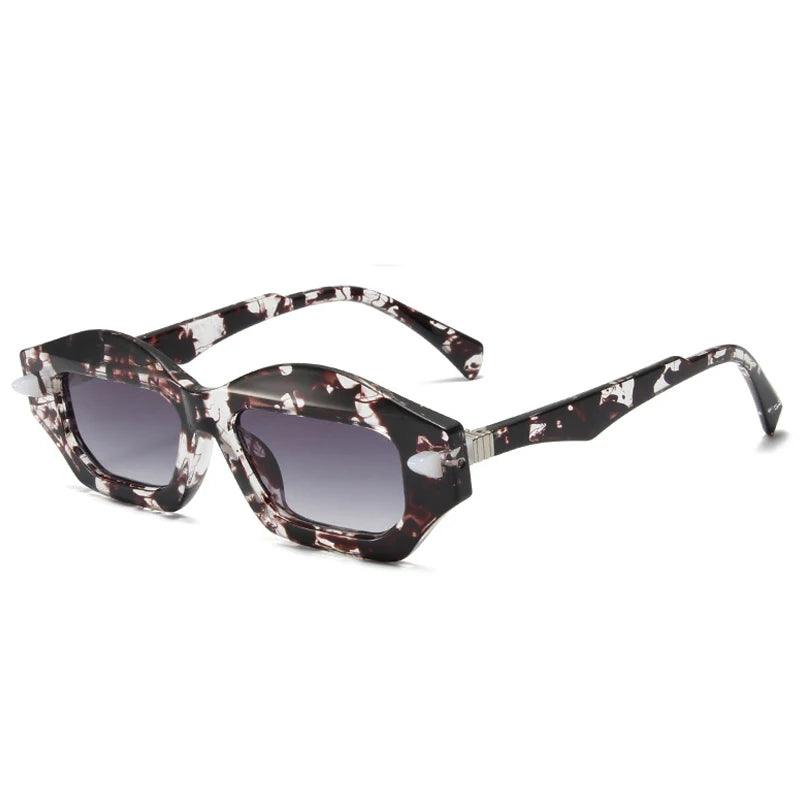 Leona Retro Rectangle Sunglasses - Rad Sunnies