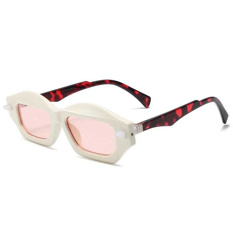 Leona Retro Rectangle Sunglasses - Rad Sunnies