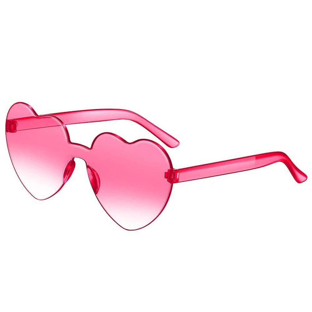 Lilo Rimless Heart Sunglasses - Rad Sunnies