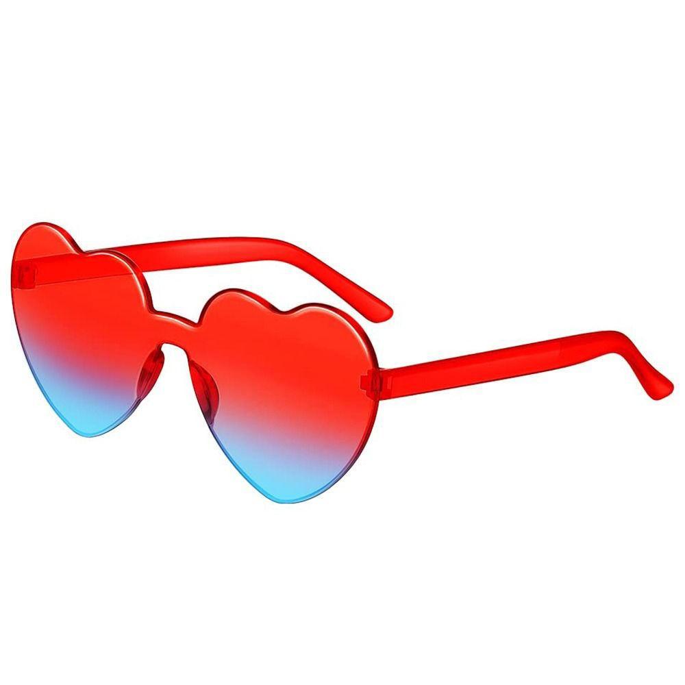Lilo Rimless Heart Sunglasses - Rad Sunnies