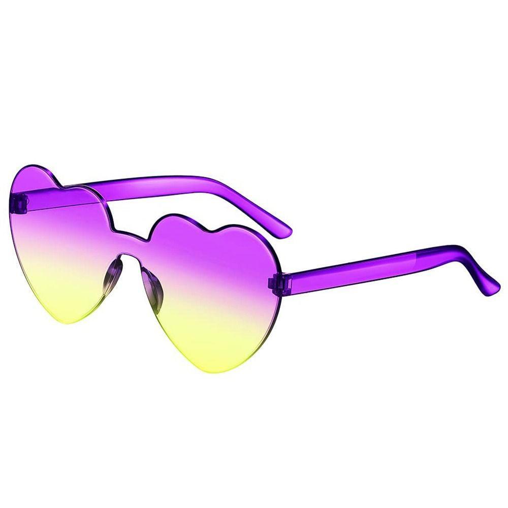 Lilo Rimless Heart Sunglasses - Rad Sunnies