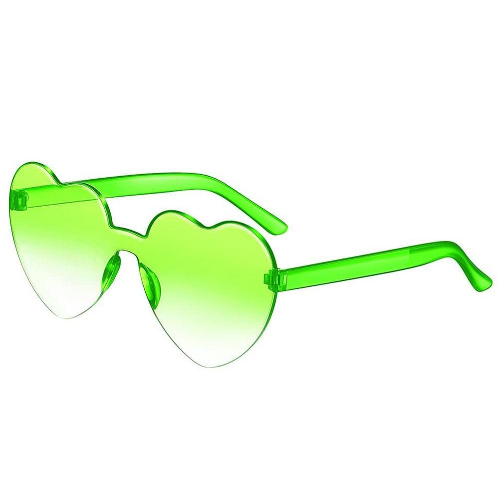 Lilo Rimless Heart Sunglasses - Rad Sunnies