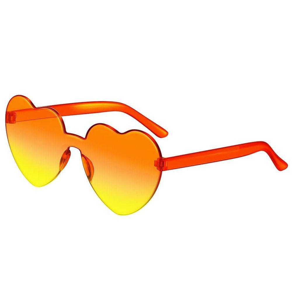 Lilo Rimless Heart Sunglasses - Rad Sunnies