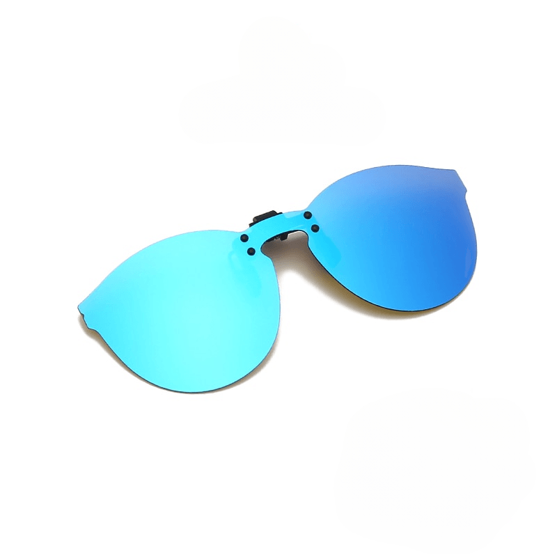 Lorry Clip on Wayfarer Polarized Sunglasses - Rad Sunnies