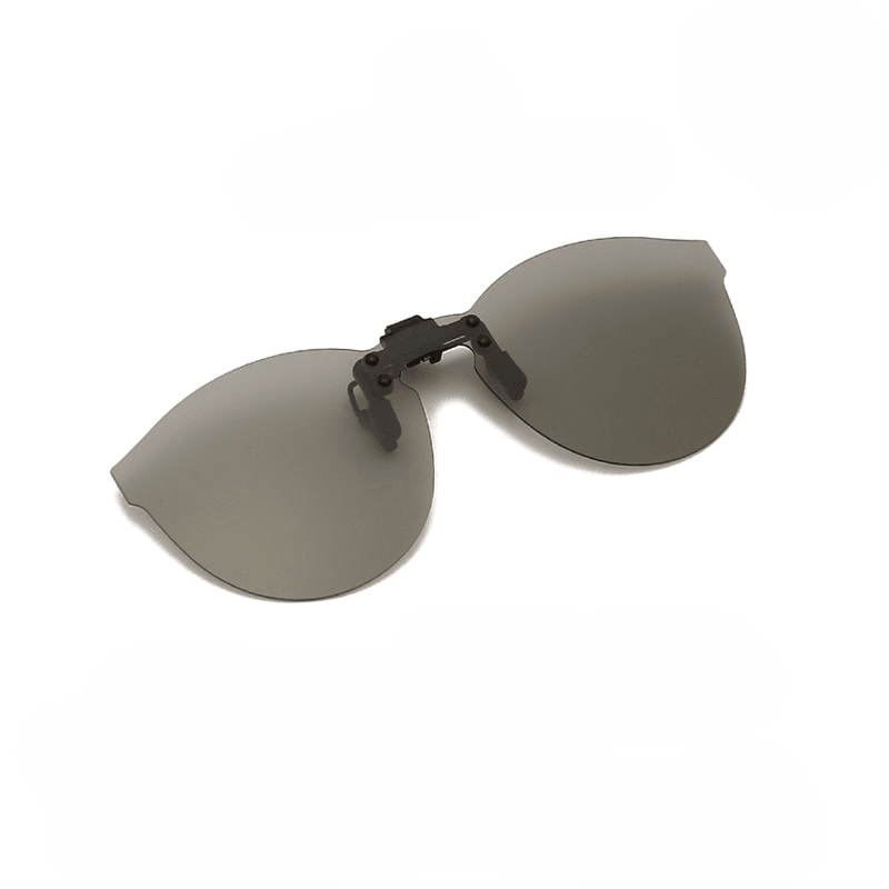 Lorry Clip on Wayfarer Polarized Sunglasses - Rad Sunnies