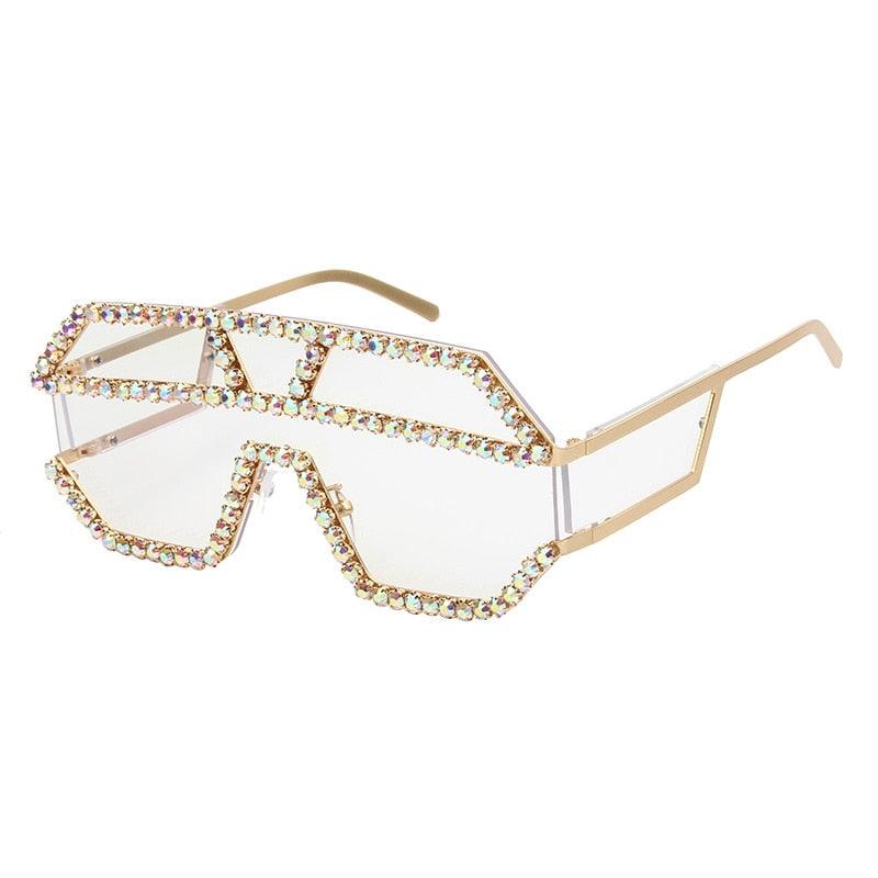 Mace Oversized Geometric Sunglasses - Rad Sunnies