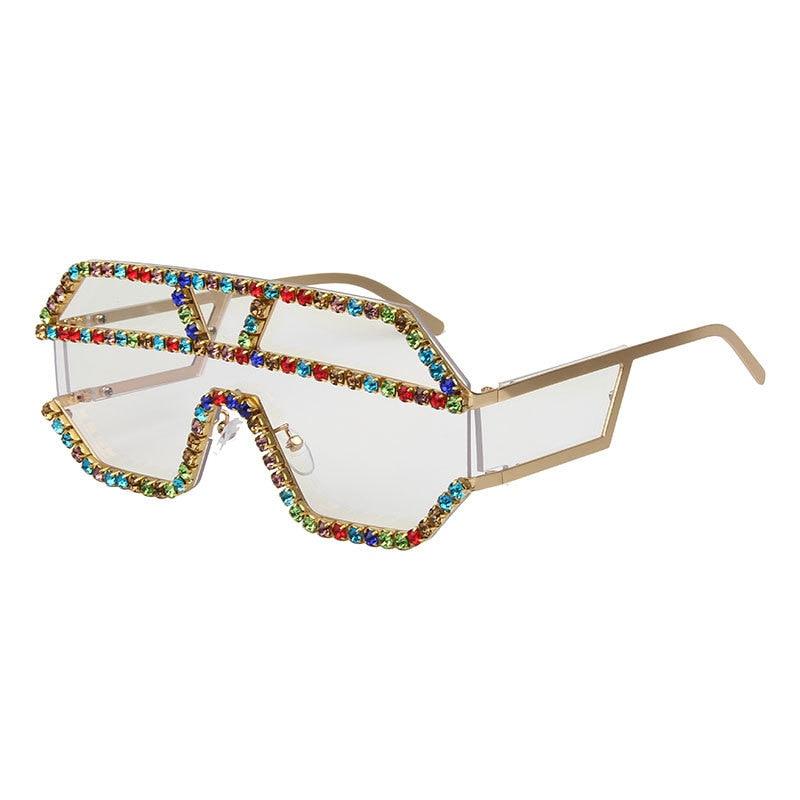 Mace Oversized Geometric Sunglasses - Rad Sunnies