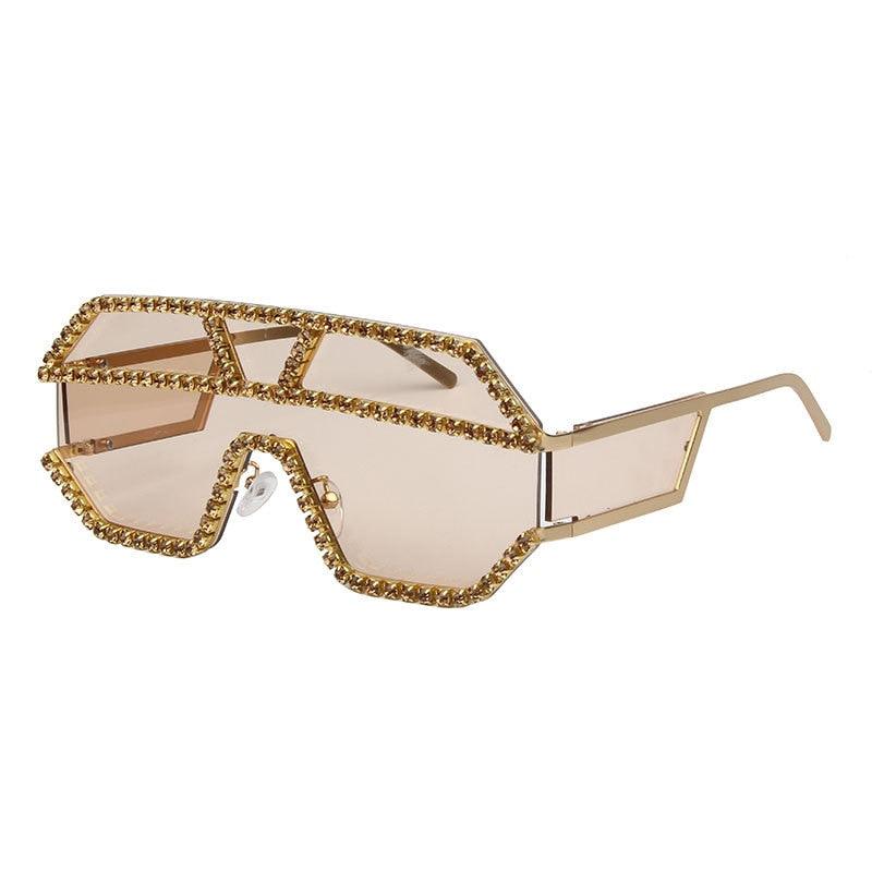 Mace Oversized Geometric Sunglasses - Rad Sunnies