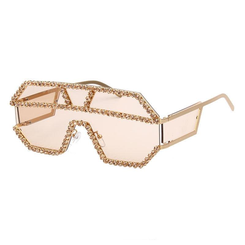 Mace Oversized Geometric Sunglasses - Rad Sunnies