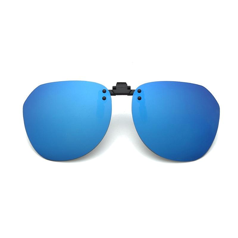 Maco Clip On Square Polarized Sunglasses - Rad Sunnies