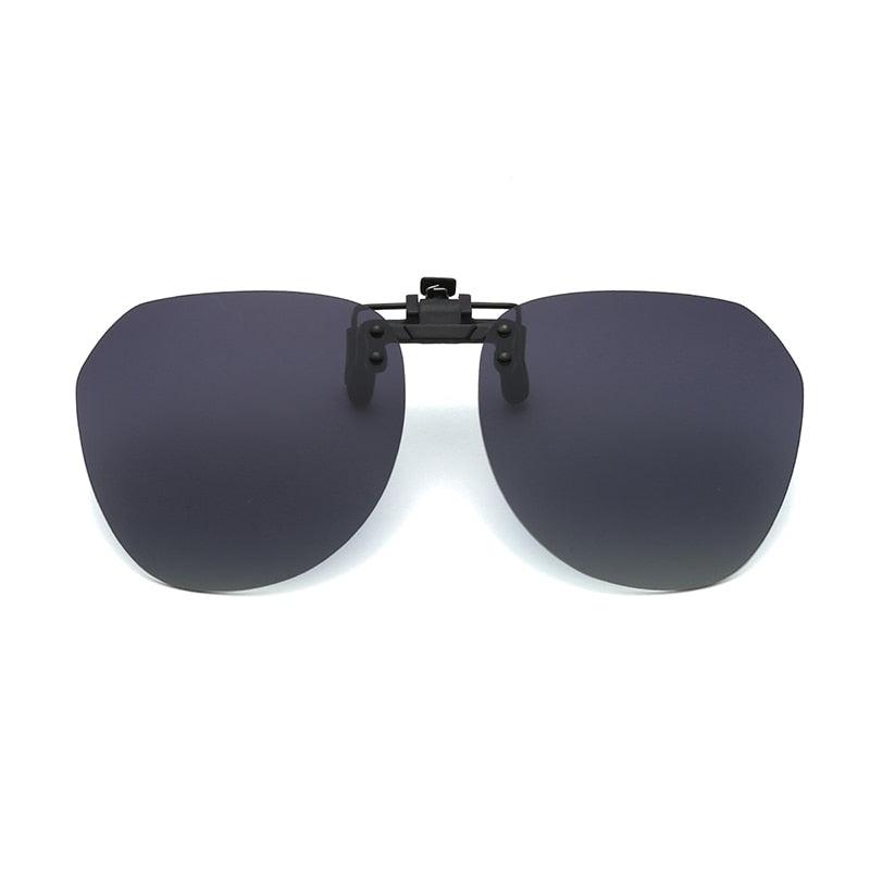 Maco Clip On Square Polarized Sunglasses - Rad Sunnies