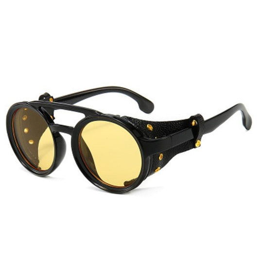 Madmax Steampunk Round Sunglasses - Rad Sunnies