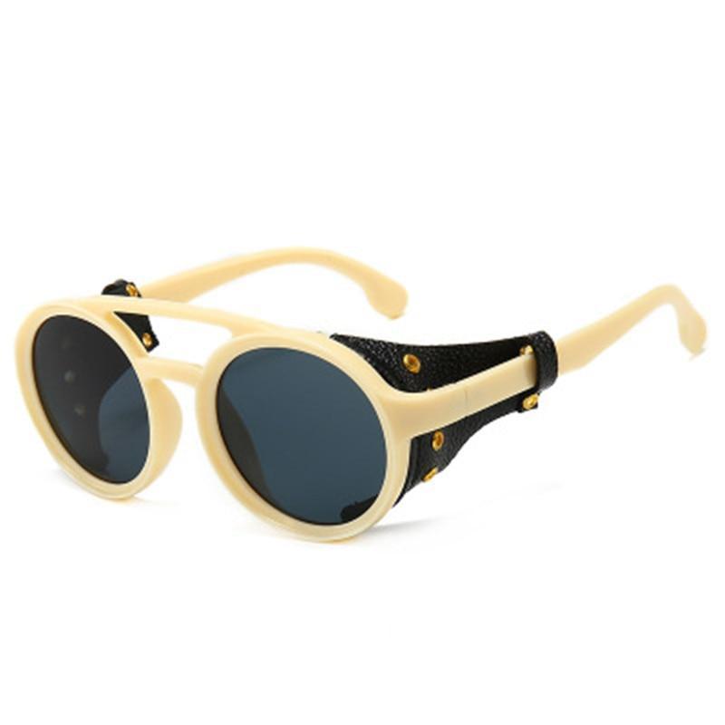 Madmax Steampunk Round Sunglasses - Rad Sunnies
