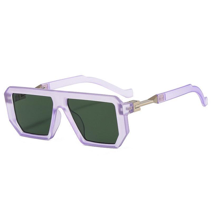 Manoe Retro Geometric Sunglasses - Rad Sunnies