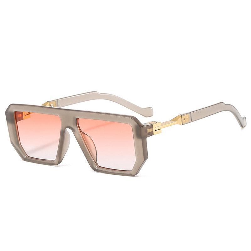 Manoe Retro Geometric Sunglasses - Rad Sunnies