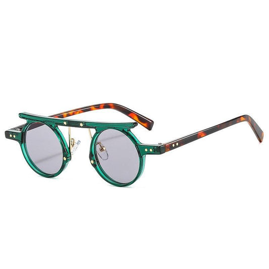 Maverick Retro Round Sunglasses - Rad Sunnies