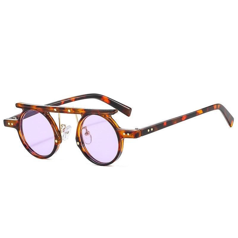 Maverick Retro Round Sunglasses - Rad Sunnies