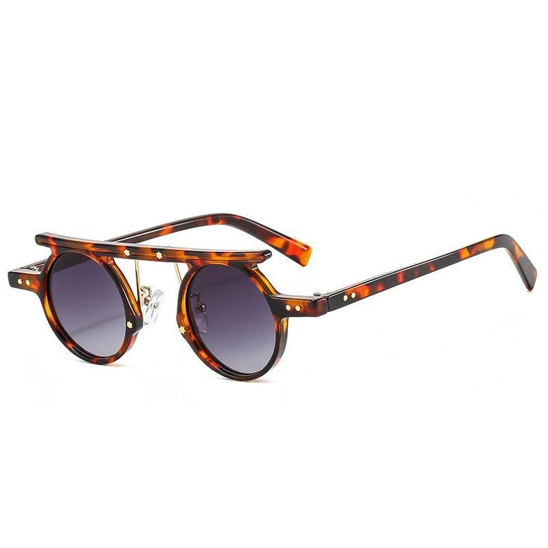 Maverick Retro Round Sunglasses - Rad Sunnies