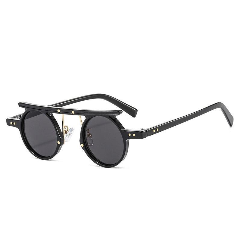 Maverick Retro Round Sunglasses - Rad Sunnies