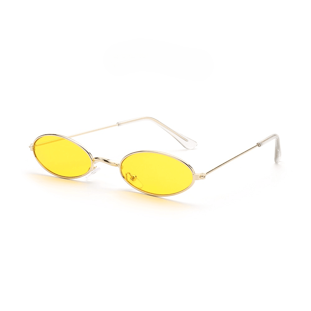 Maya Small Retro Oval Sunglasses - Rad Sunnies