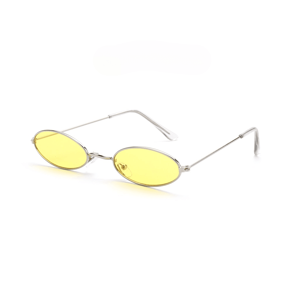 Maya Small Retro Oval Sunglasses - Rad Sunnies