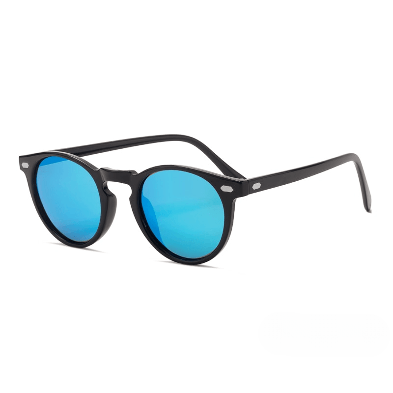 Miles Retro Wayfarer Polarized Sunglasses - Rad Sunnies