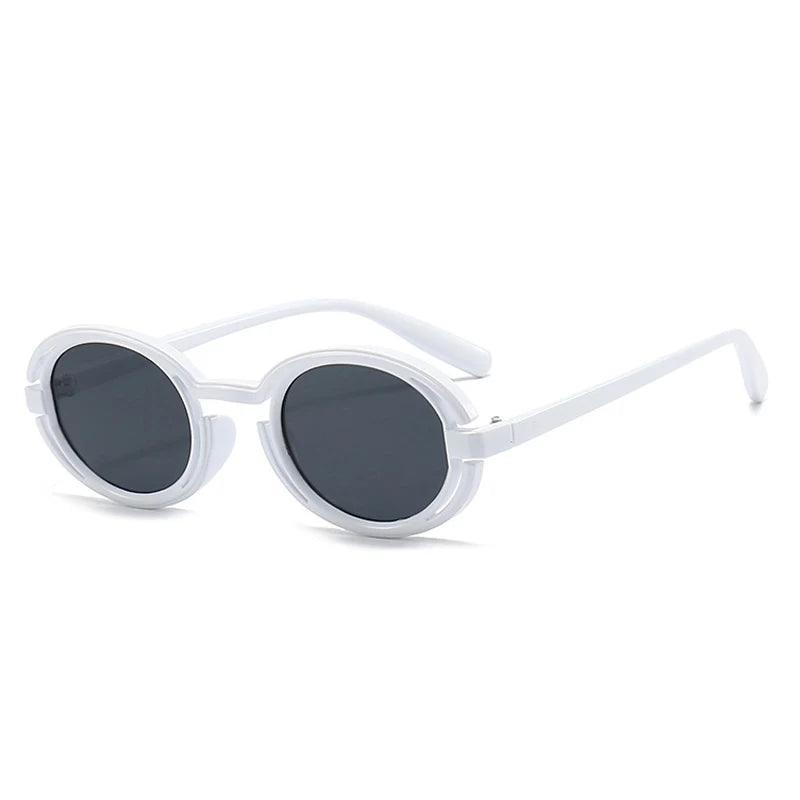 Miyako Retro Oval Sunglasses - Rad Sunnies
