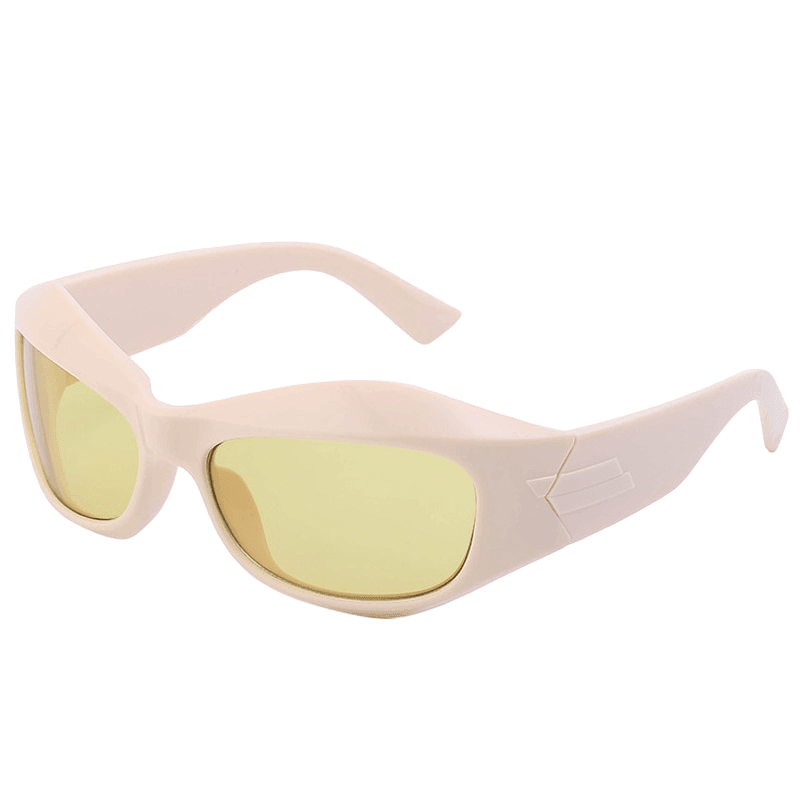 Naomi Retro Rectangle Sunglasses - Rad Sunnies