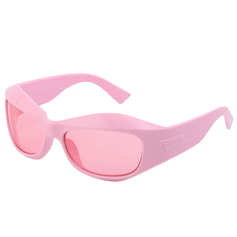 Naomi Retro Rectangle Sunglasses - Rad Sunnies