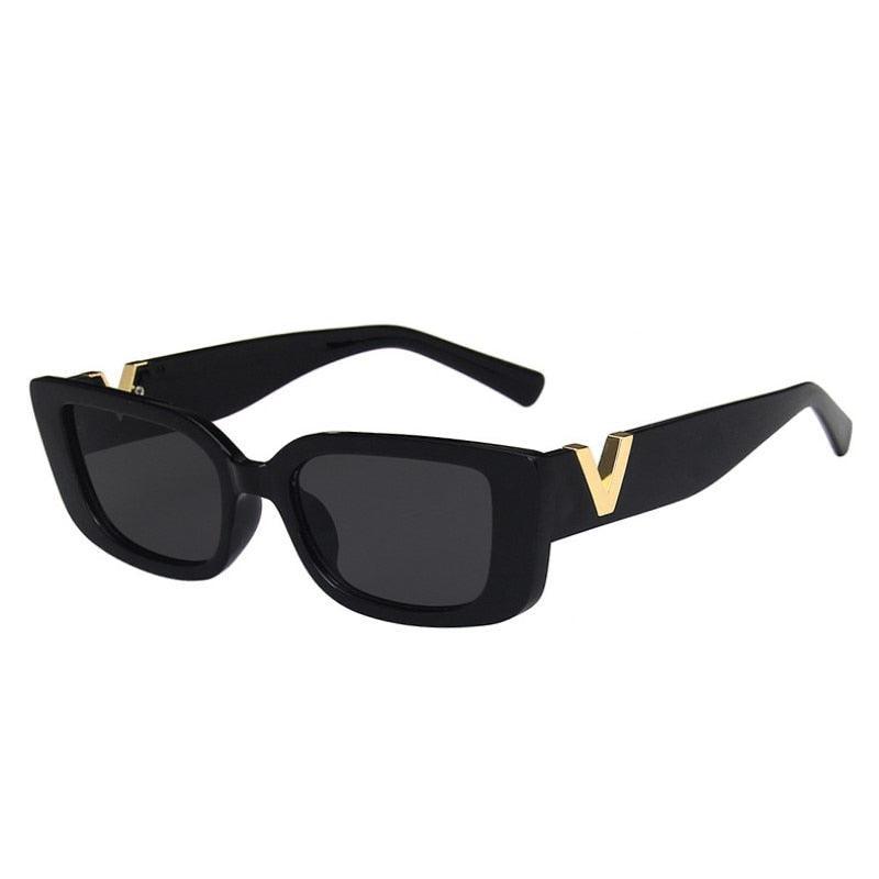 Nico Vintage Rectangle Sunglasses - Rad Sunnies