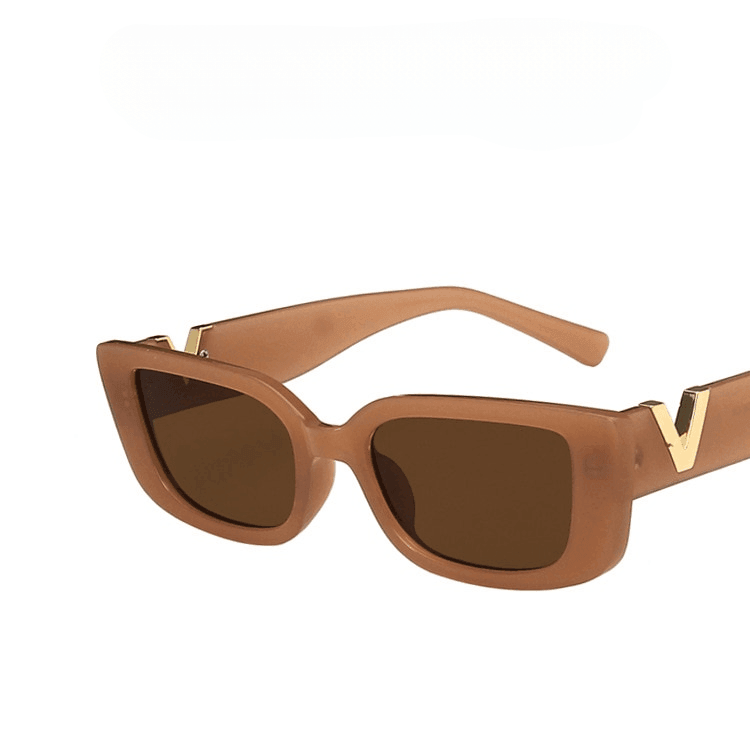 Nico Vintage Rectangle Sunglasses - Rad Sunnies