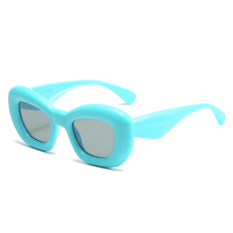 Nola Retro Rectangle Sunglasses - Rad Sunnies
