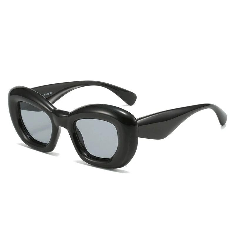 Nola Retro Rectangle Sunglasses - Rad Sunnies
