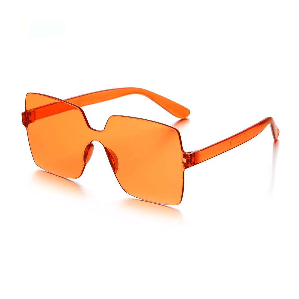 Nori Rimless Square Sunglasses - Rad Sunnies