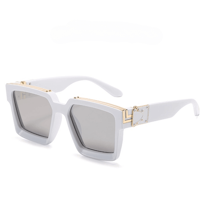 Nux Steampunk Square Sunglasses - Rad Sunnies
