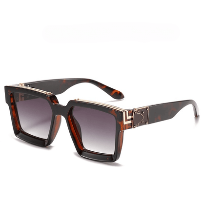 Nux Steampunk Square Sunglasses - Rad Sunnies