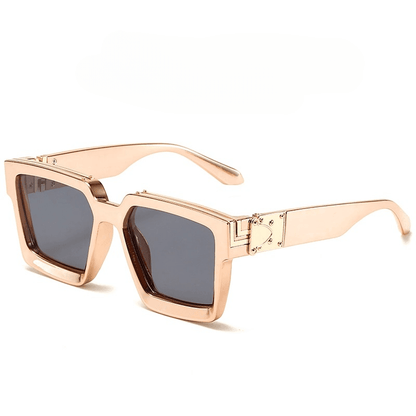 Nux Steampunk Square Sunglasses - Rad Sunnies