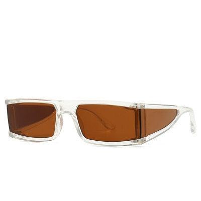Nylah Retro Rectangle Sunglasses - Rad Sunnies