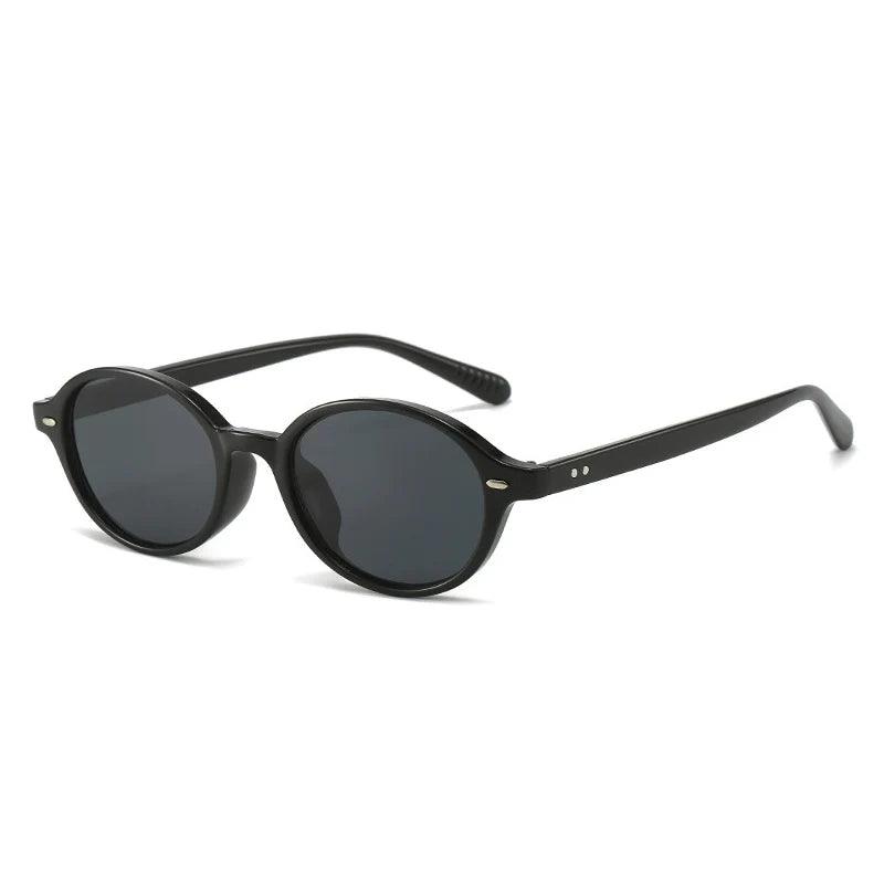 Petra Retro Oval Sunglasses - Rad Sunnies