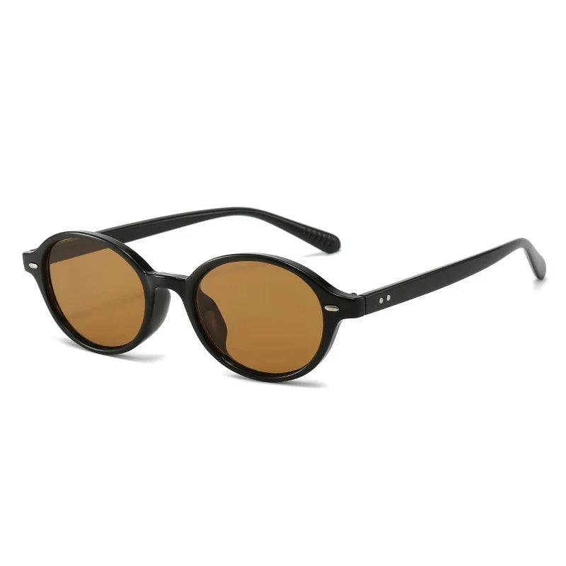 Petra Retro Oval Sunglasses - Rad Sunnies
