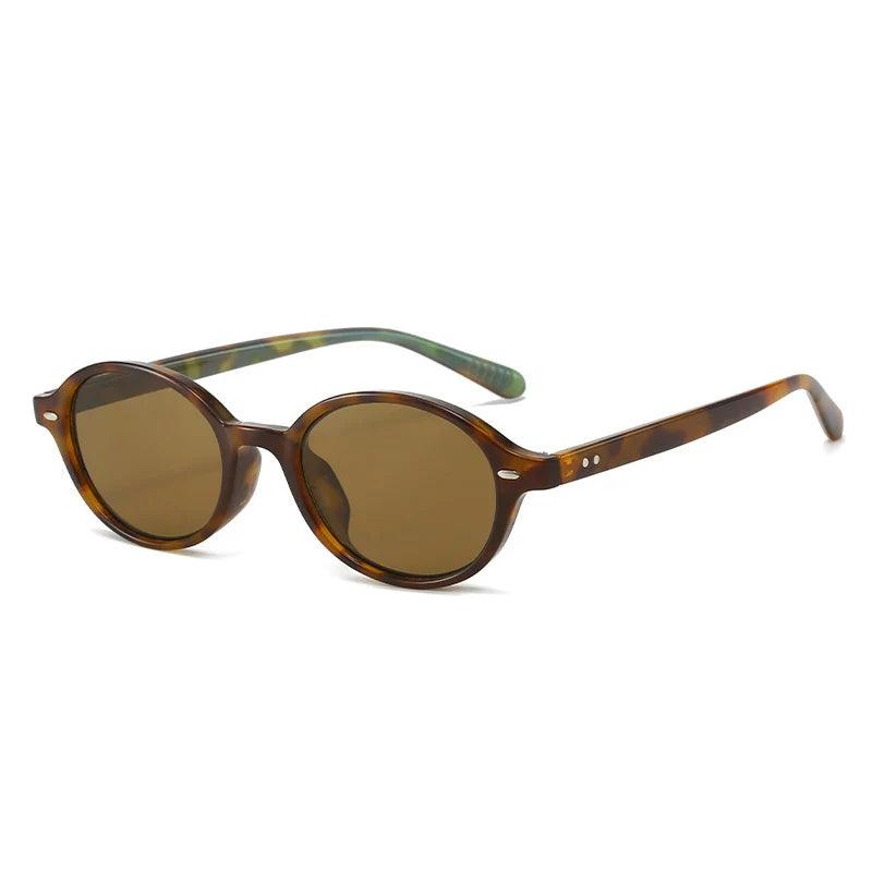 Petra Retro Oval Sunglasses - Rad Sunnies