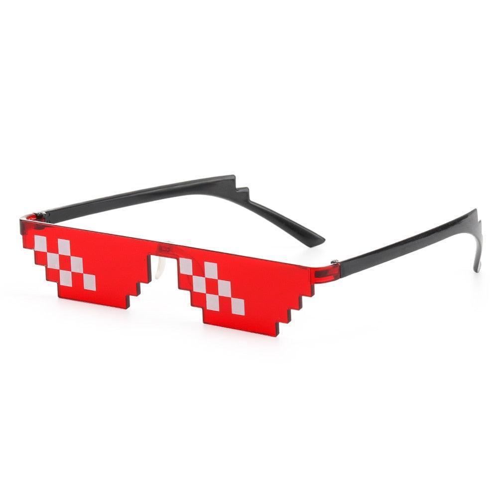 Pixel Retro Flat Top Sunglasses - Rad Sunnies