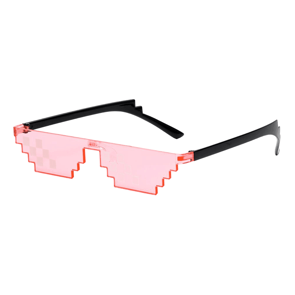 Pixel Retro Flat Top Sunglasses - Rad Sunnies