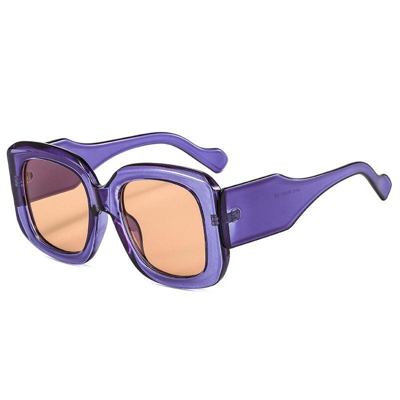 Portia Retro Square Sunglasses - Rad Sunnies