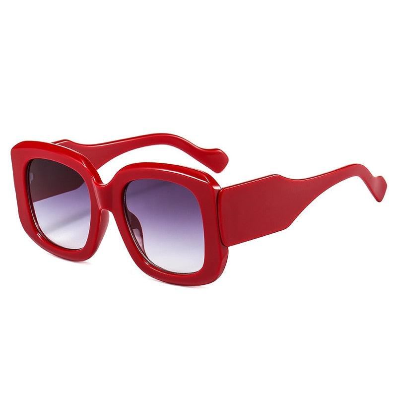 Portia Retro Square Sunglasses - Rad Sunnies