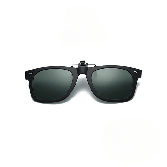 Reverie Clip on Square Polarized Sunglasses - Rad Sunnies