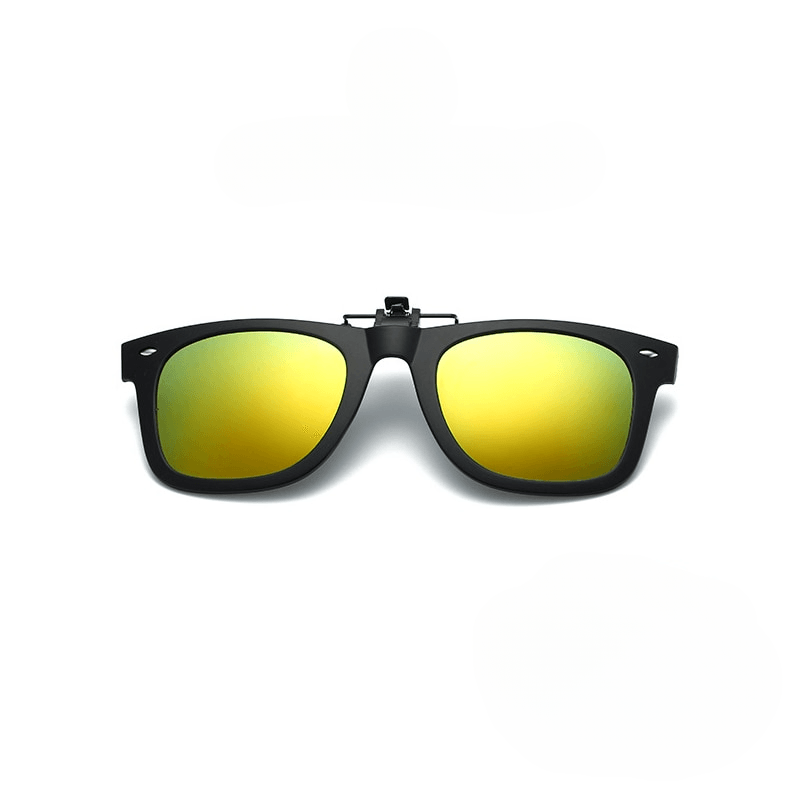 Reverie Clip on Square Polarized Sunglasses - Rad Sunnies