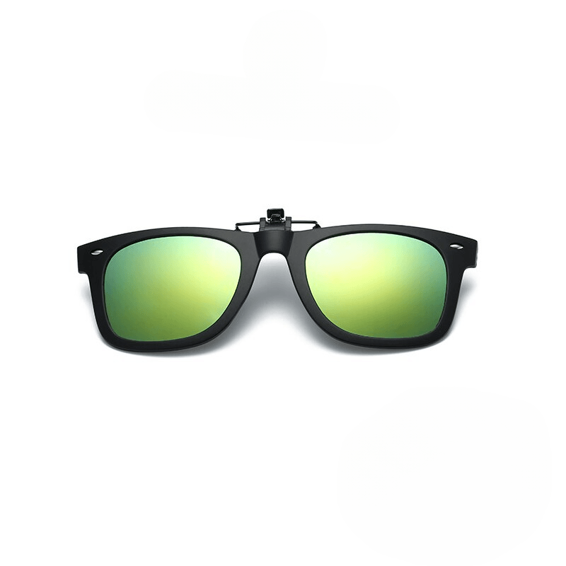 Reverie Clip on Square Polarized Sunglasses - Rad Sunnies